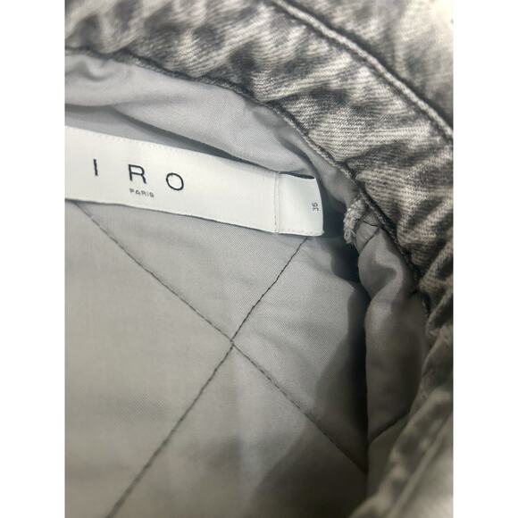 Iro Paris Womens Cotton Long Sleeve Buttoned Lined Jacket Blue Size 36 - Picture 3 of 7